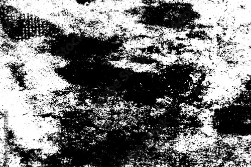 Wallpaper Mural Black and white grunge texture. Abstract monochrome background Torontodigital.ca