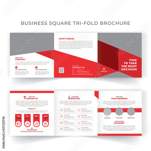 corporate business brochure template