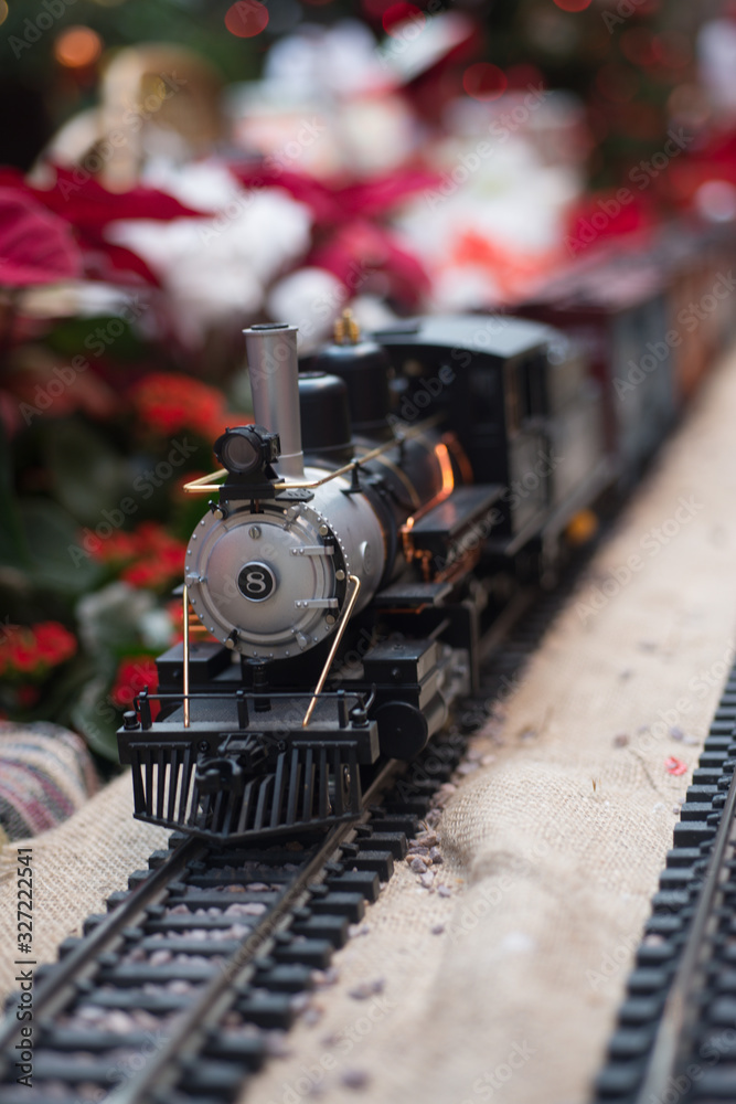 old steam locomotive toy