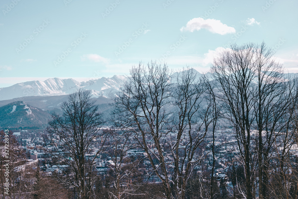 Tatry in winter, shot make with Kasprowy, Zakopane