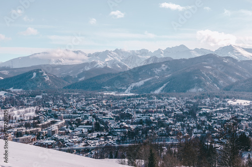 Tatry in winter, shot make with Kasprowy, Zakopane