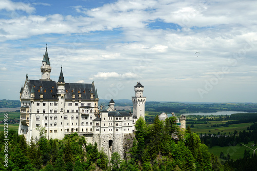 view of Noueschwanstein castle