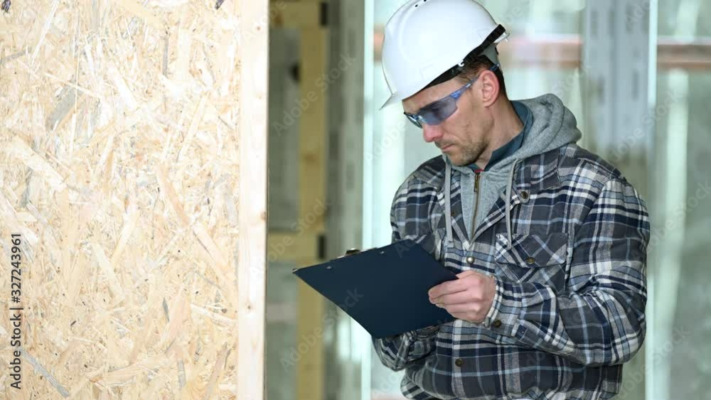 On Site Supervisor Checks Finished Projects To Provide Feedback To Construction Crew.