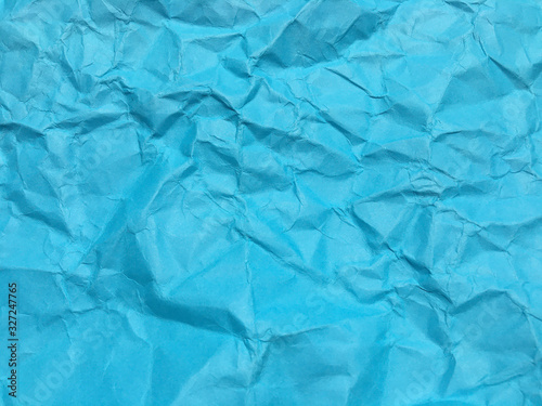 Wallpaper Mural Modern blue crumpled paper texture background for Design. Torontodigital.ca