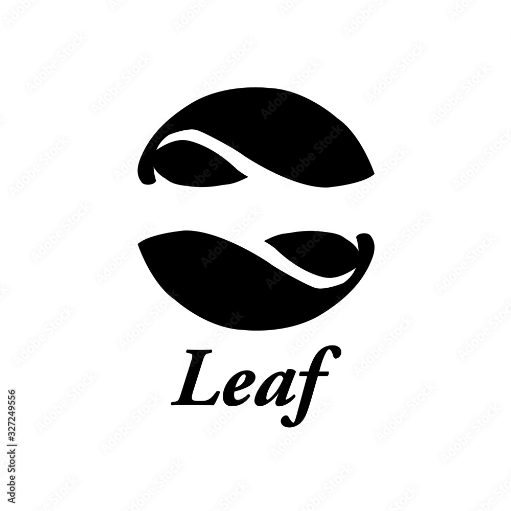 Obraz premium leaf icon vector - illustration