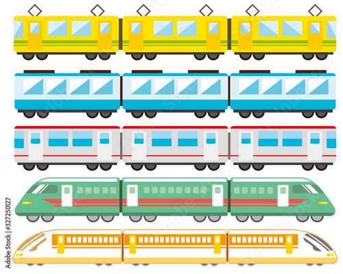 電車　列車　鉄道　アイコン