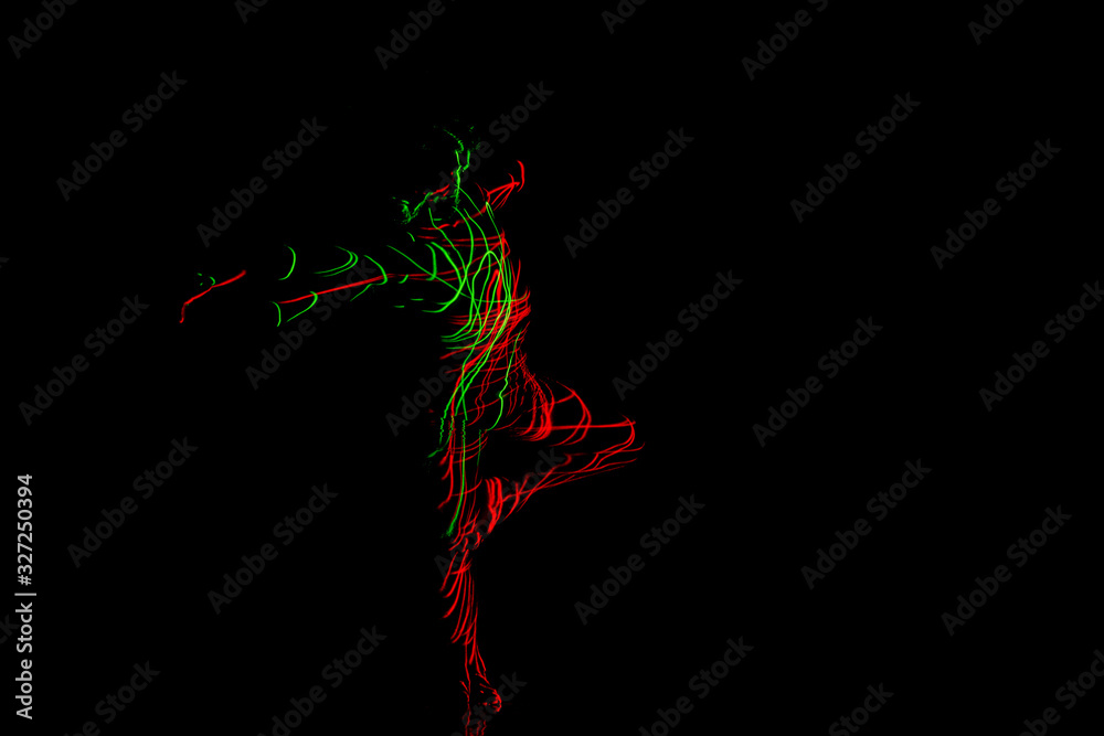 Graceful dance performer Graceful dance performer