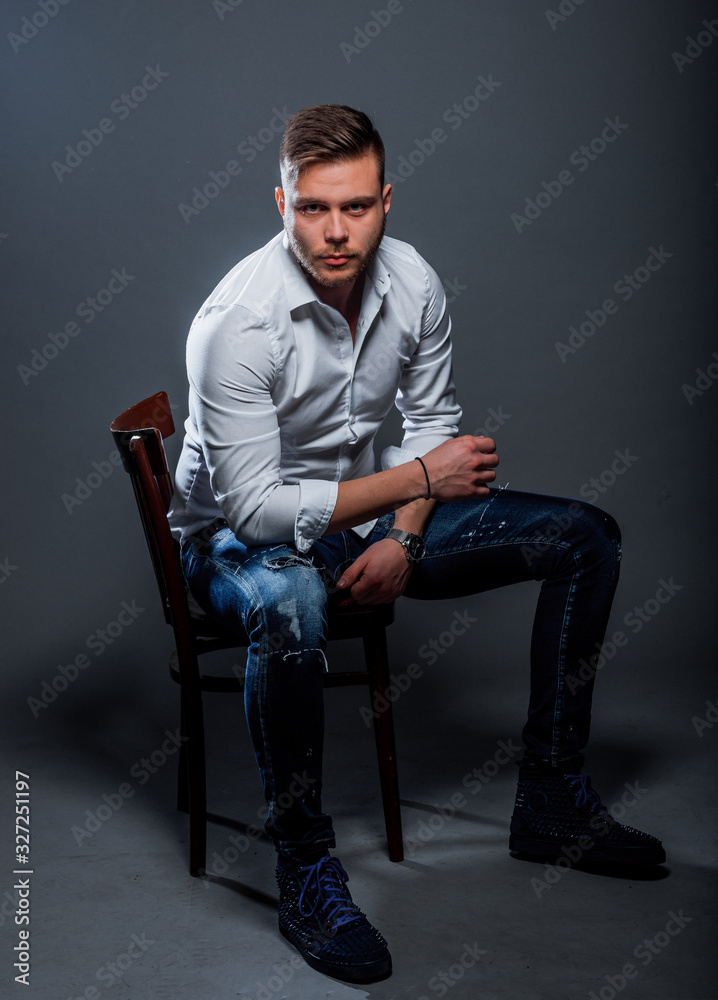 Young attractive man