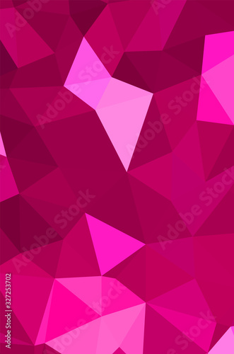 Purple vivid polygonal abstract background