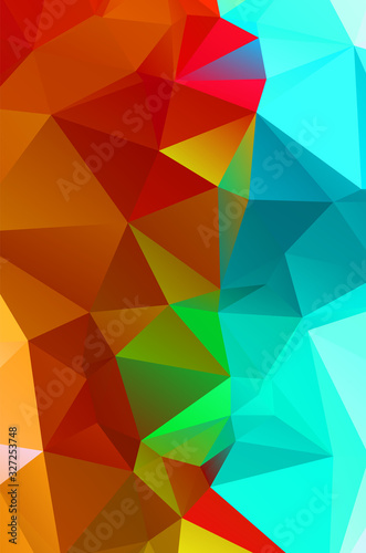 Background vivid in the style of Cubism. Color Wallpapers