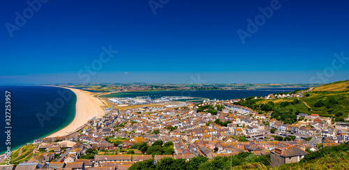 Chesil Beach, Portland Harbour and Weymouth