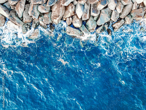 Embankment at Dana Point, CA, Aerial Photography