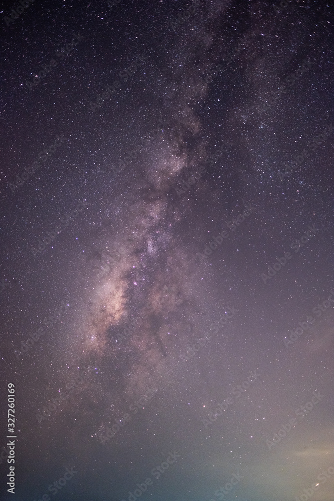 The stars and the milky way in the dark sky at night are very beautiful. The stars and the milky way in the dark sky at night are very beautiful.