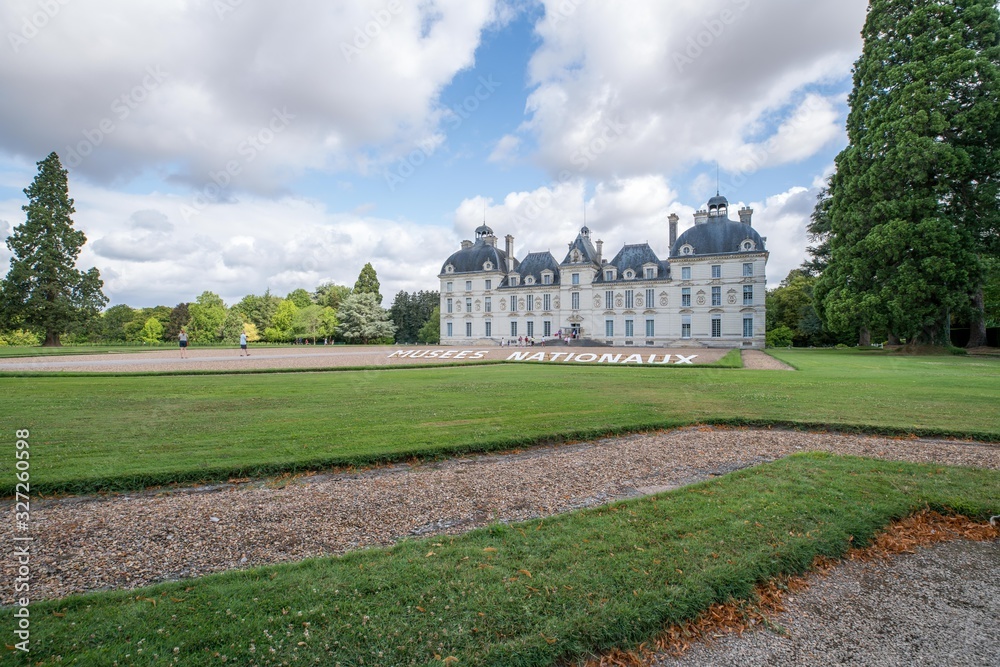 Château de Cheverny (Cheverny Castle) in loire valley in France