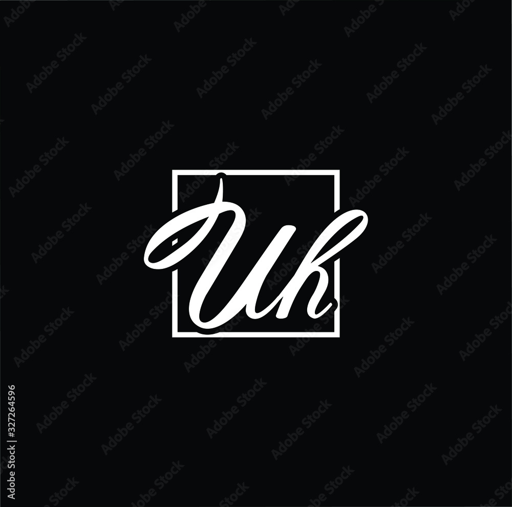 Initial based modern and minimal Logo. UH BHU letter trendy fonts monogram icon symbol. Universal professional elegant luxury alphabet vector design Initial based modern and minimal Logo. UH BHU letter trendy fonts monogram icon symbol. Universal professional elegant luxury alphabet vector design