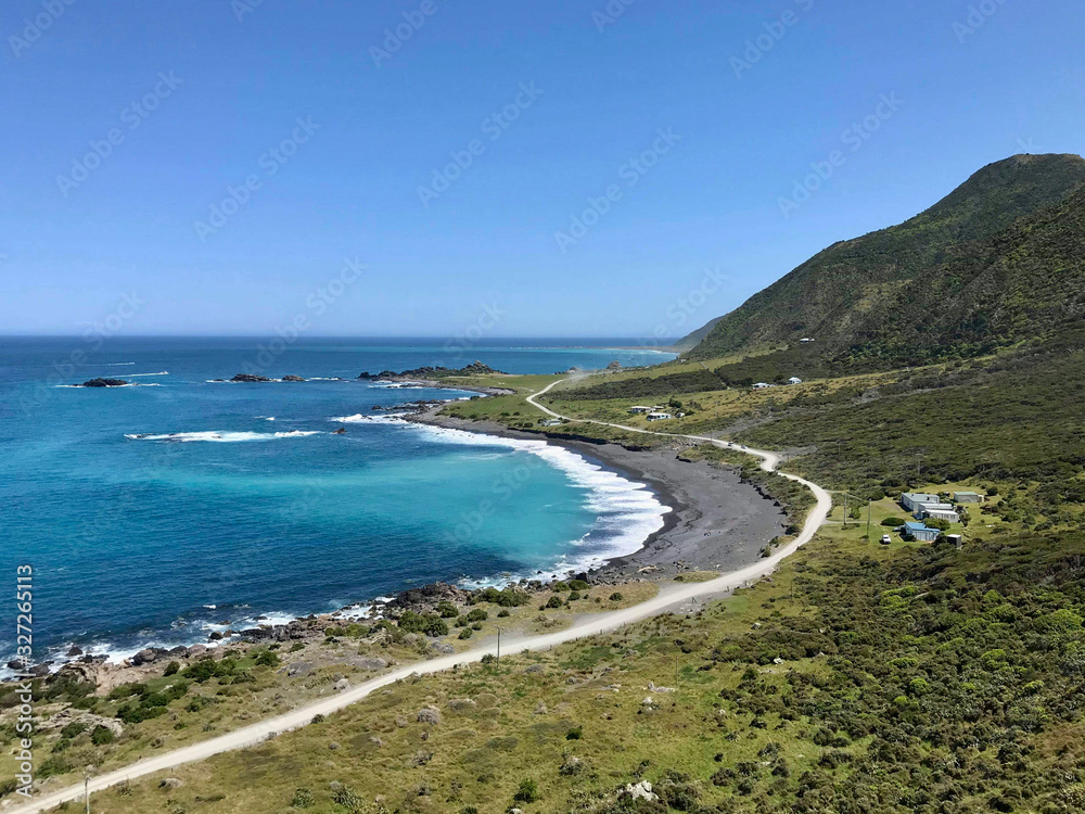 Cape Palliser coast, New Zealand