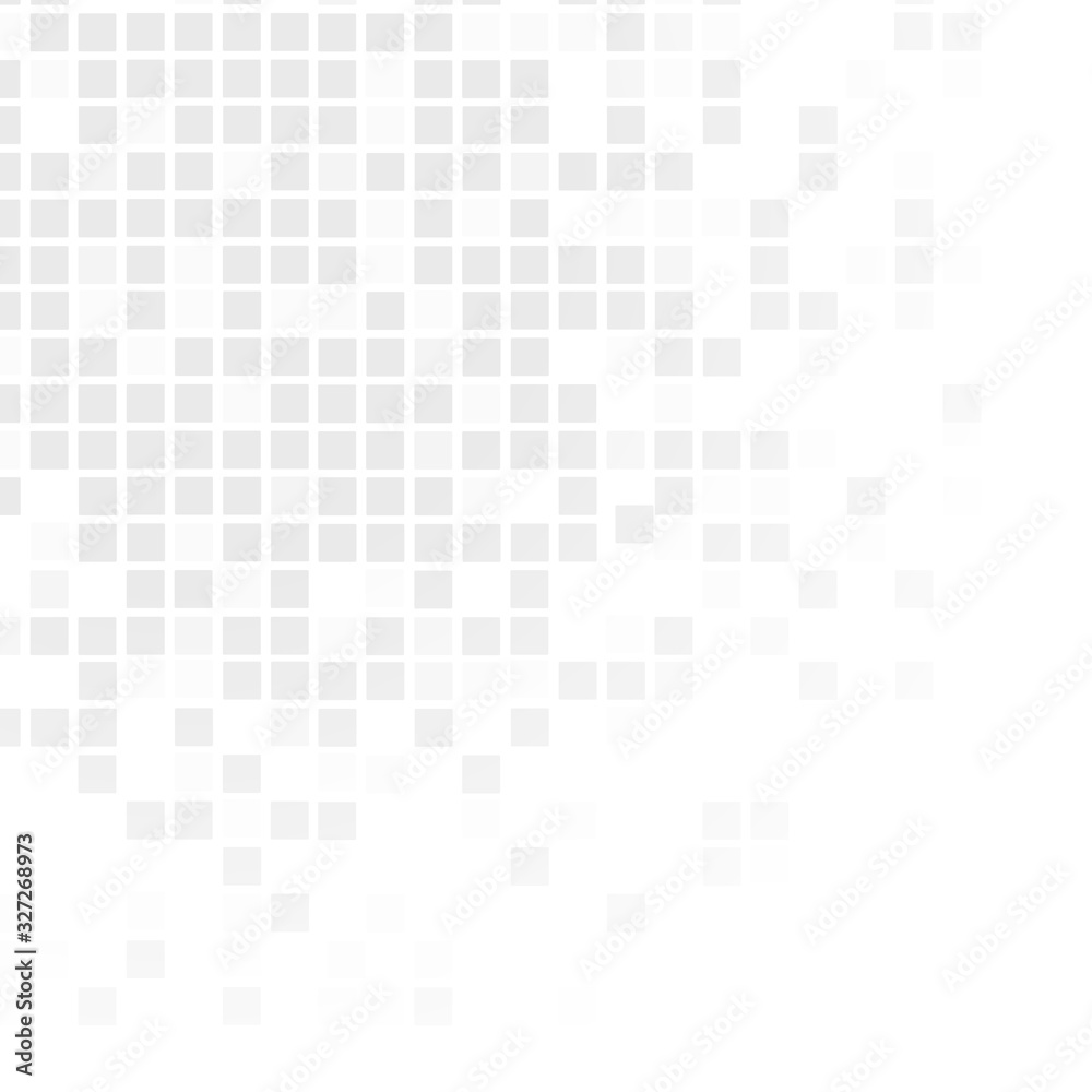 Vector : Abstract gray square on white background Vector : Abstract gray square on white background