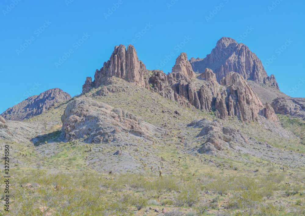 Black Mountain Range near Oatman Arizona USA