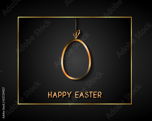 Happy easter background  greeetings for elegant cards, flyer or event invitations. photo