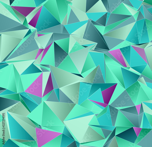 Abstract Low-Poly background. triangulated texture. Design 3d. Polygonal geometrical pattern. Triangular modern style