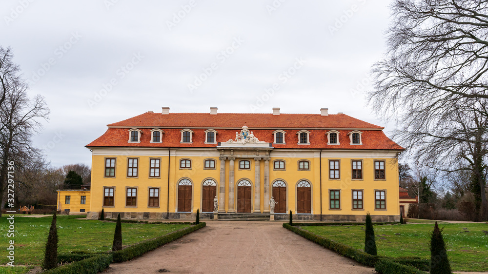 Castle Mosigkau in Dessau-Roßlau, Germany
