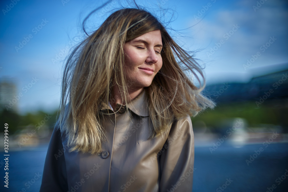 Young woman outdoors