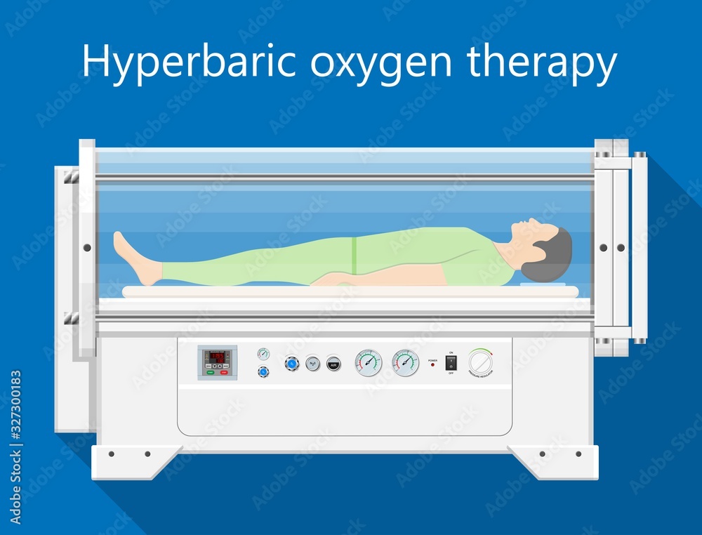 hyperbaric oxygen therapy pressurized room treat sickness