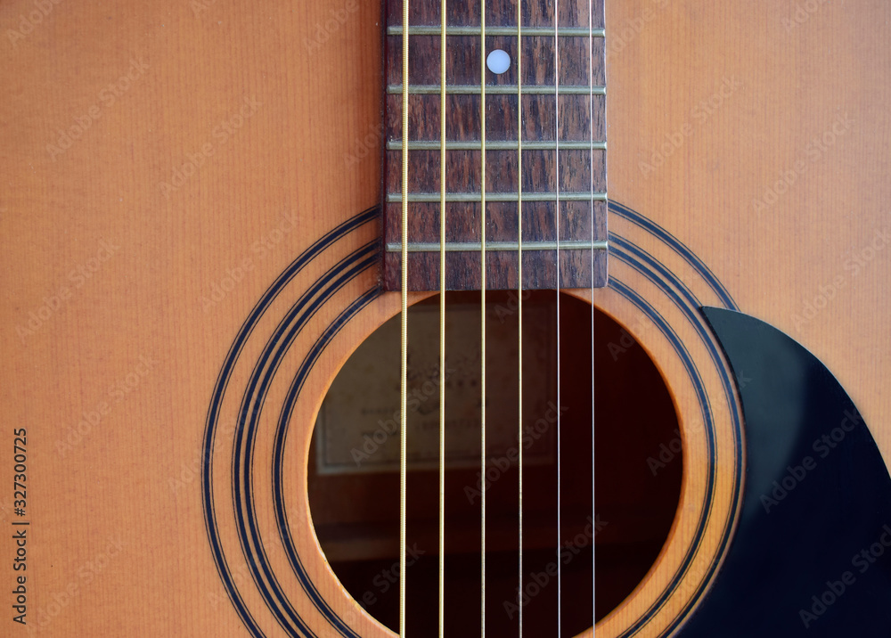  musical instrument Acoustic guitar and beautiful guitar strings