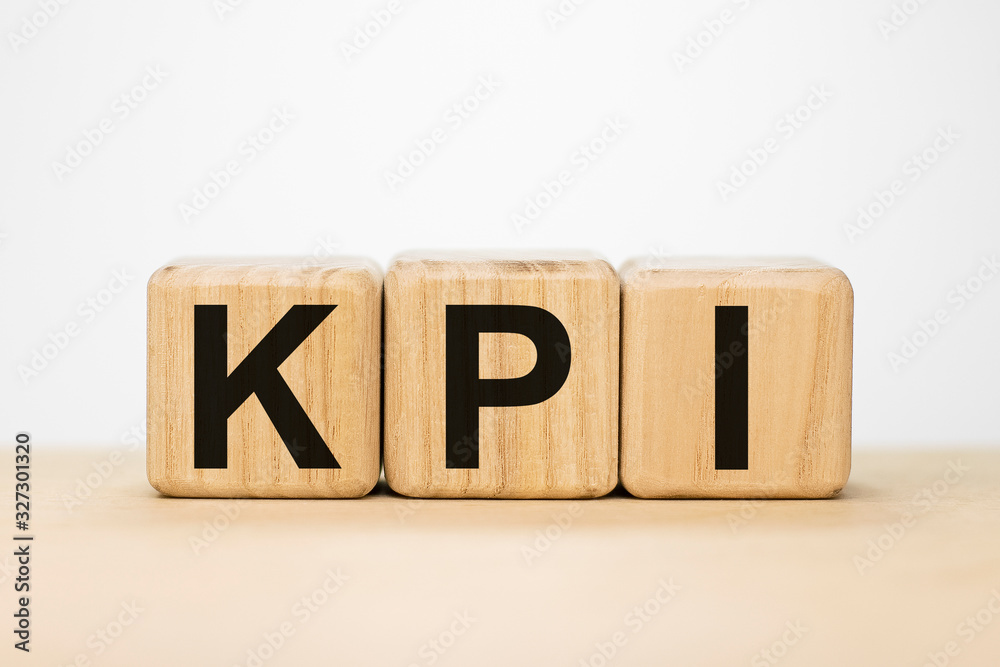 KPI Word Written In Wooden Blocks,Key Performance Indicator KPI Word Written In Wooden Blocks,Key Performance Indicator