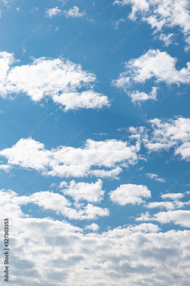 Obraz premium 青空と雲 -秋空-