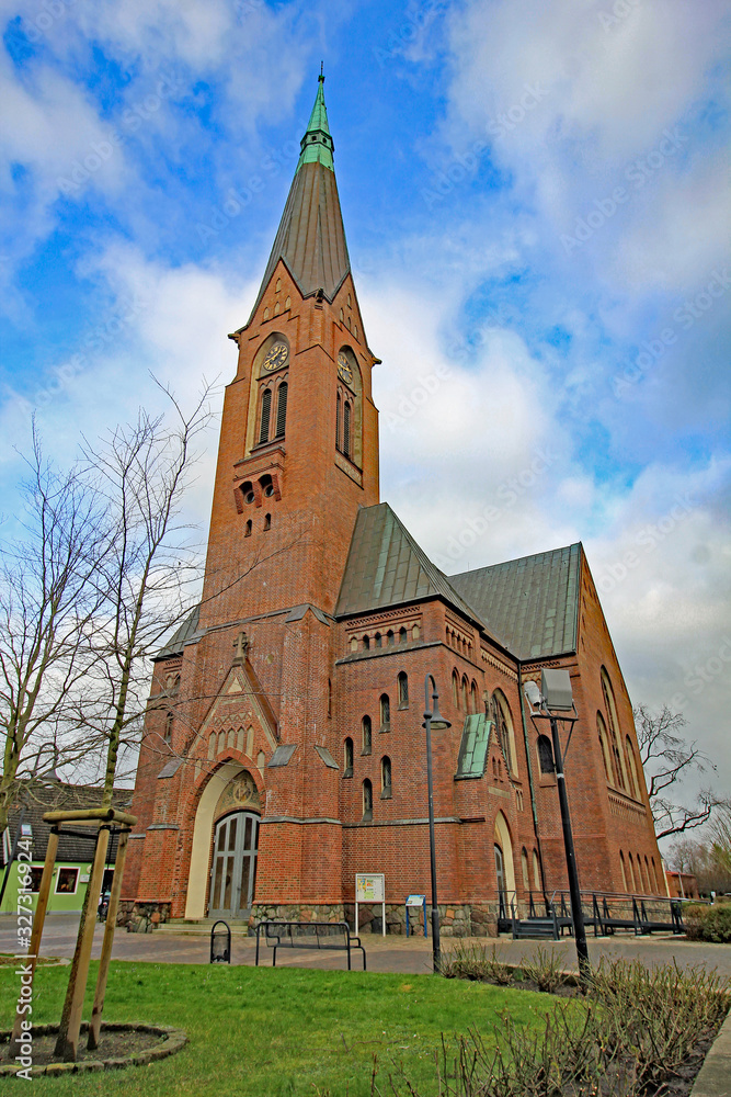 Marne: Maria-Magdalenen-Kirche (1906, Schleswig-Holstein)