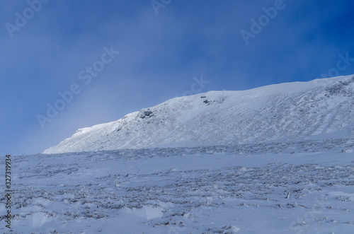 zima na połoninie Wetlińskiej Bieszczady  © wedrownik52