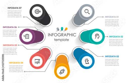 Vector infographic template