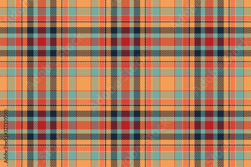 Tartan scotland seamless plaid pattern vector. Retro background fabric. Vintage check color square geometric texture.