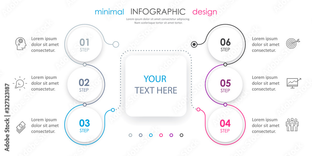 Vector infographic template Vector infographic template