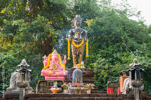 THAILAND KAMPHAENG PHET SIVA SHRINE photo