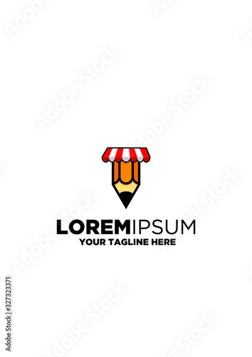 Pencil Shop Logo Free Download Pencil Shop Logo - GFXLoad