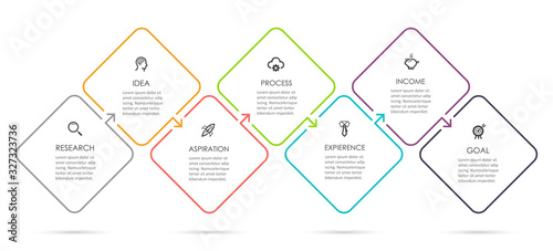 Vector infographic template