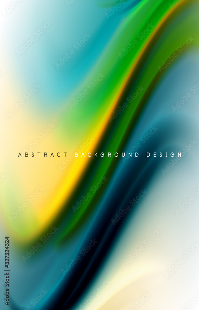 Abstract background - fluid color gradient waves, with dynamic motion line effect. Vector Illustration For Wallpaper, Banner, Background, Card, Book Illustration, landing page Abstract background - fluid color gradient waves, with dynamic motion line effect. Vector Illustration For Wallpaper, Banner, Background, Card, Book Illustration, landing page