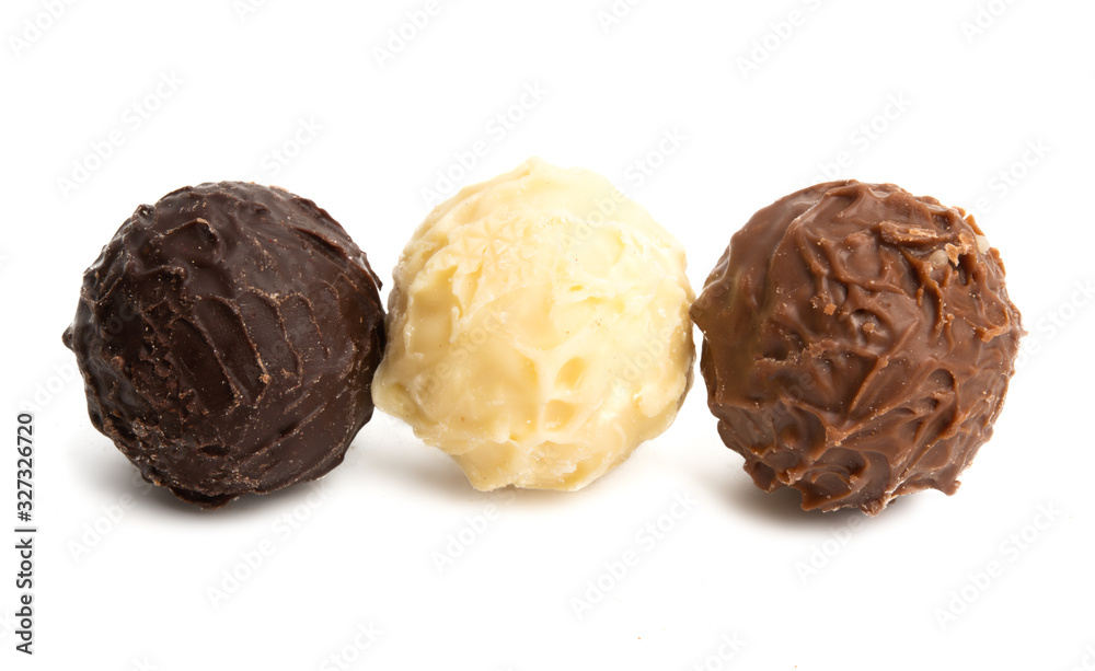 chocolate truffles isolated chocolate truffles isolated