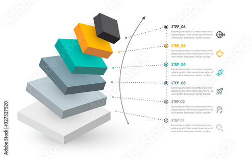 Vector infographic template