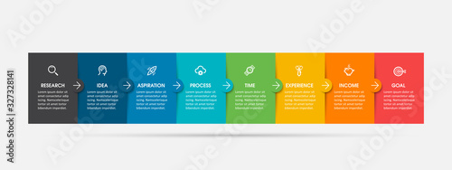 Vector infographic template