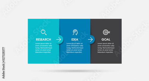 Vector infographic template