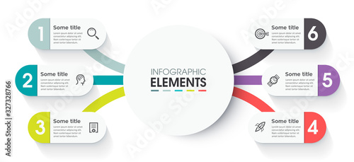 Vector infographic template