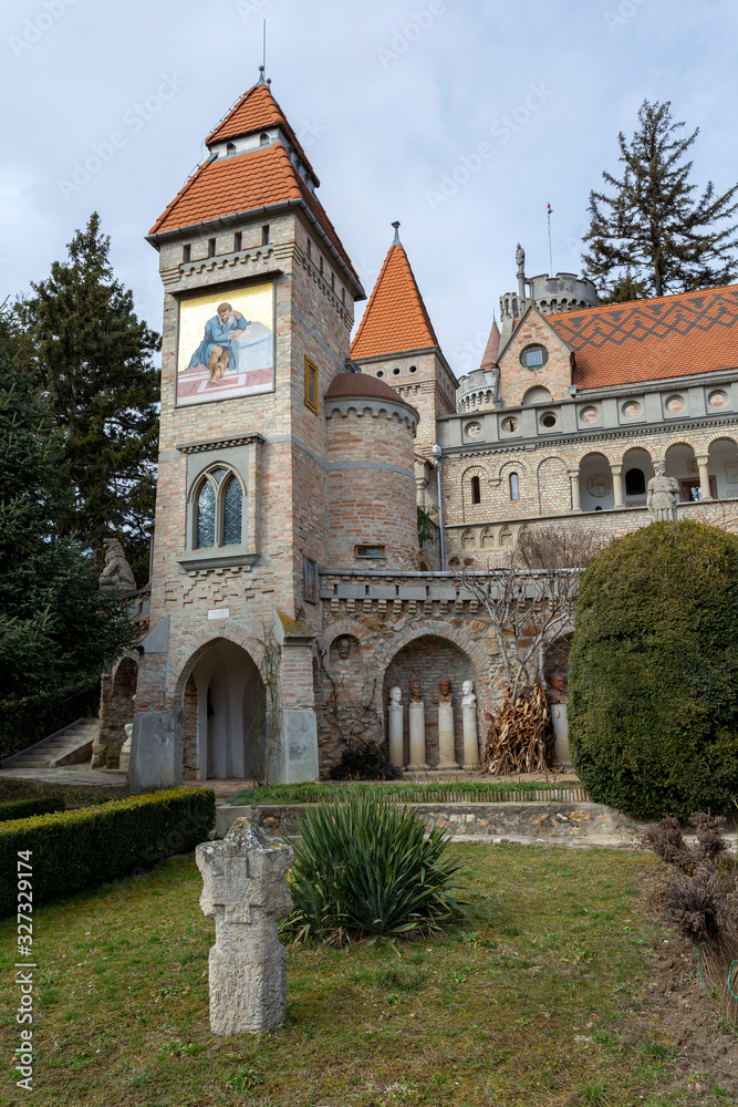 Bory Castle in Szekesfehervar, Hungary.