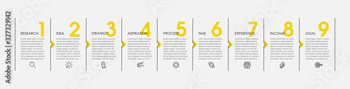 Vector infographic template