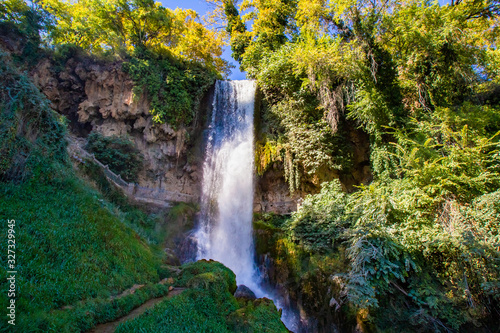 Greece. The waterfall in Ed...