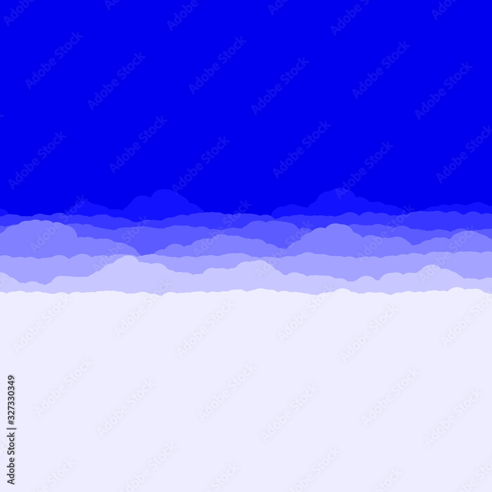 Abstract Color Clouds Sky Generative Art background illustration Abstract Color Clouds Sky Generative Art background illustration