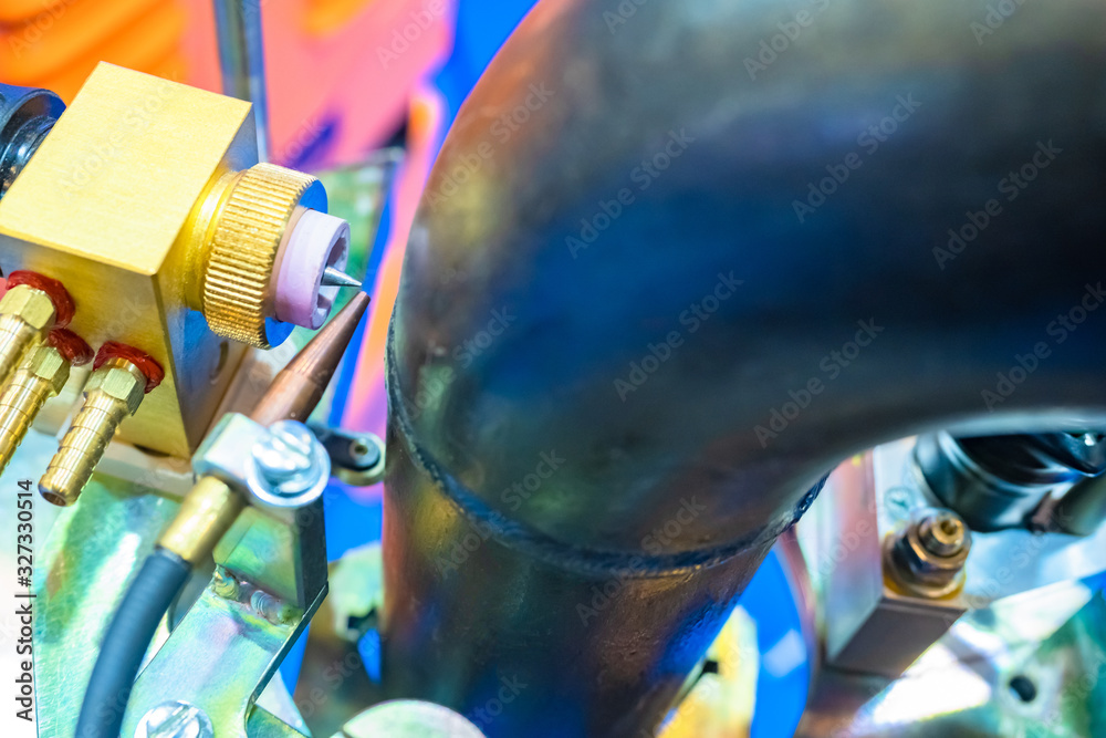 Metalworking. Metalworking machine. Equipment for cutting holes in