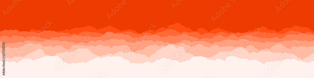 Abstract Color Clouds Sky Generative Art background illustration Abstract Color Clouds Sky Generative Art background illustration